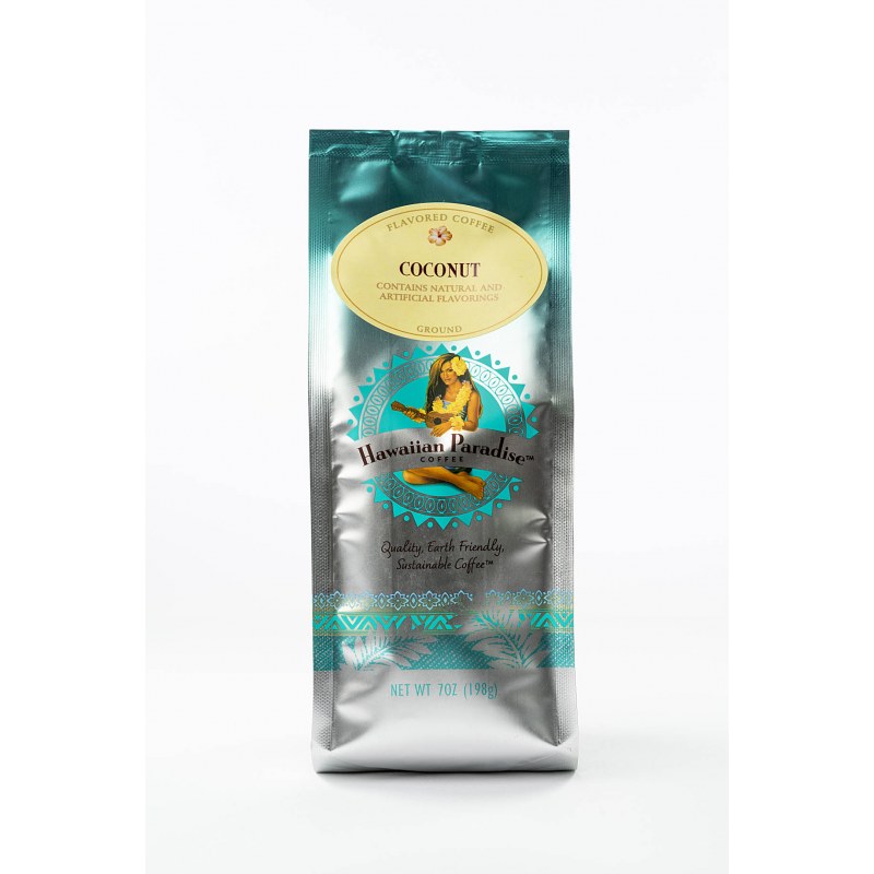 Hawaiian Paradise Ground Coconut Coffee