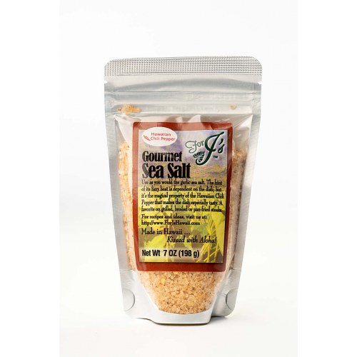 Hawaiian Chili Pepper Gourmet Sea Salt