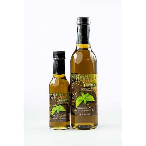 Oils of Aloha - Italian Herb Macadamia oil - best for salads and flavoring