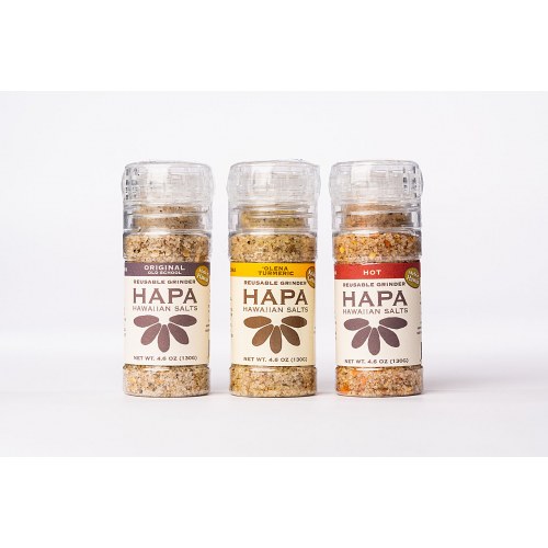 Hapa Hawaiian Salts Three Pack