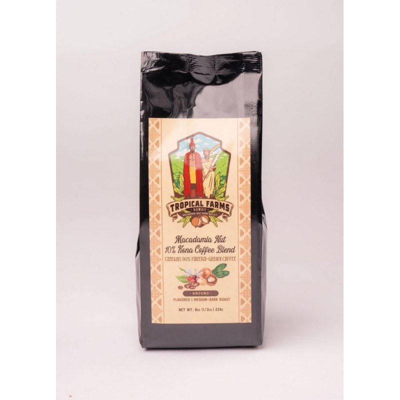 Tropical Farms Macadamia Nut Ground Coffee 8 oz