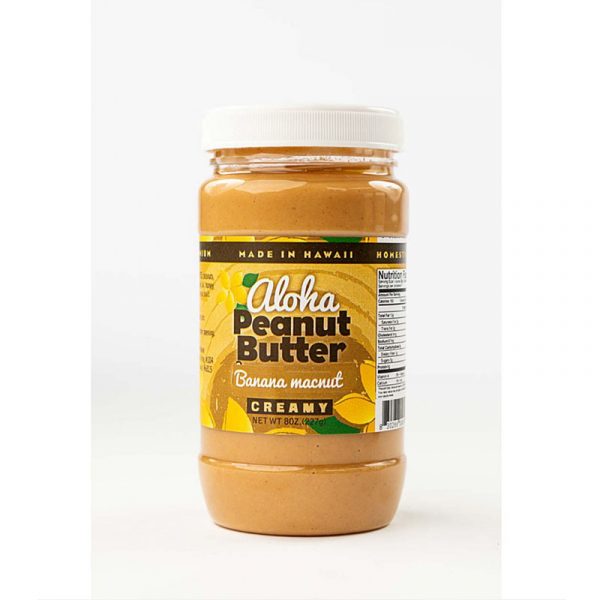 Aloha Peanut Butter - Creamy, Banana Macnut