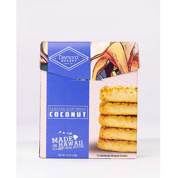 Diamond Bakery Hawaiian Shortbread Coconut Cookies