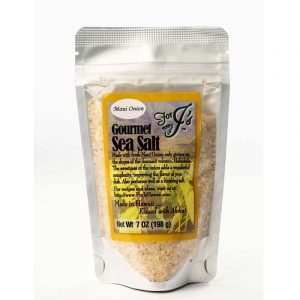 For J's Gourmet Sea Salt - Maui Onion Flavor