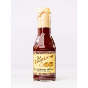 Old Hawaii Recipes - Sweet Maui Onion BBQ Sauce