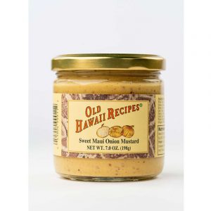 Old Hawaii Recipes - Sweet Maui Onion Mustard