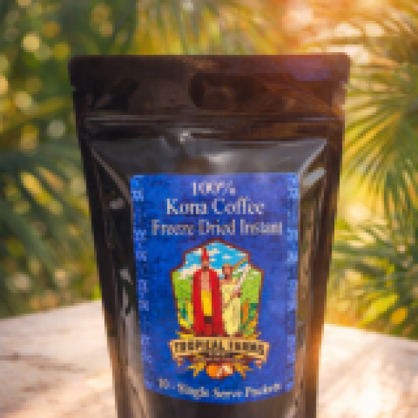 100% Kona Coffee Freeze Dried Instant